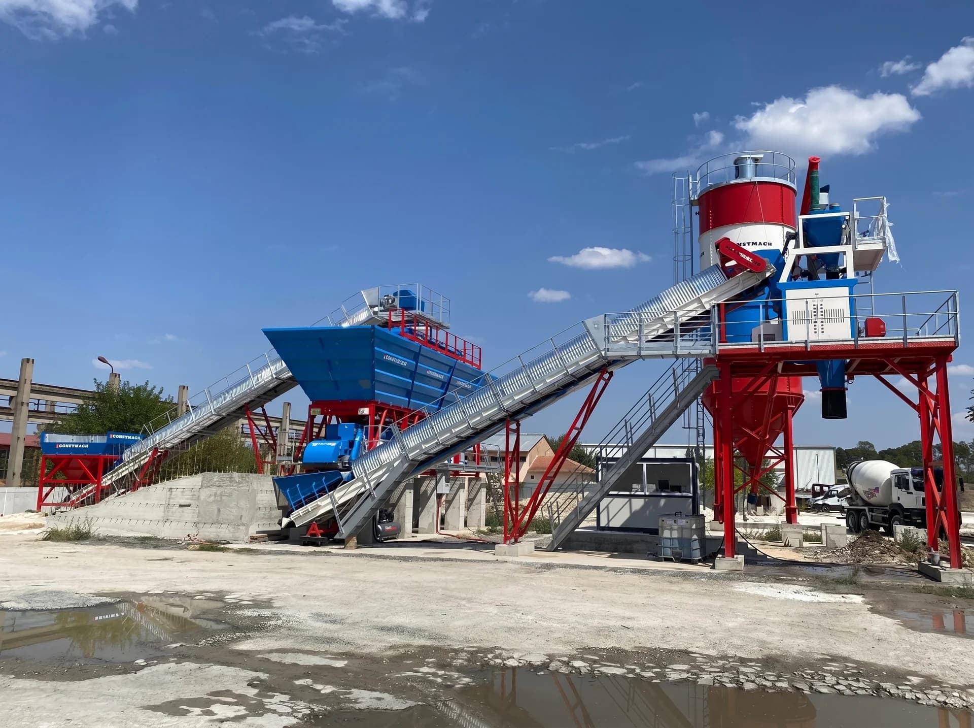 COMPACT 60 / CONCRETE BATCHING PLANT — Bulgaria kurulum referansı