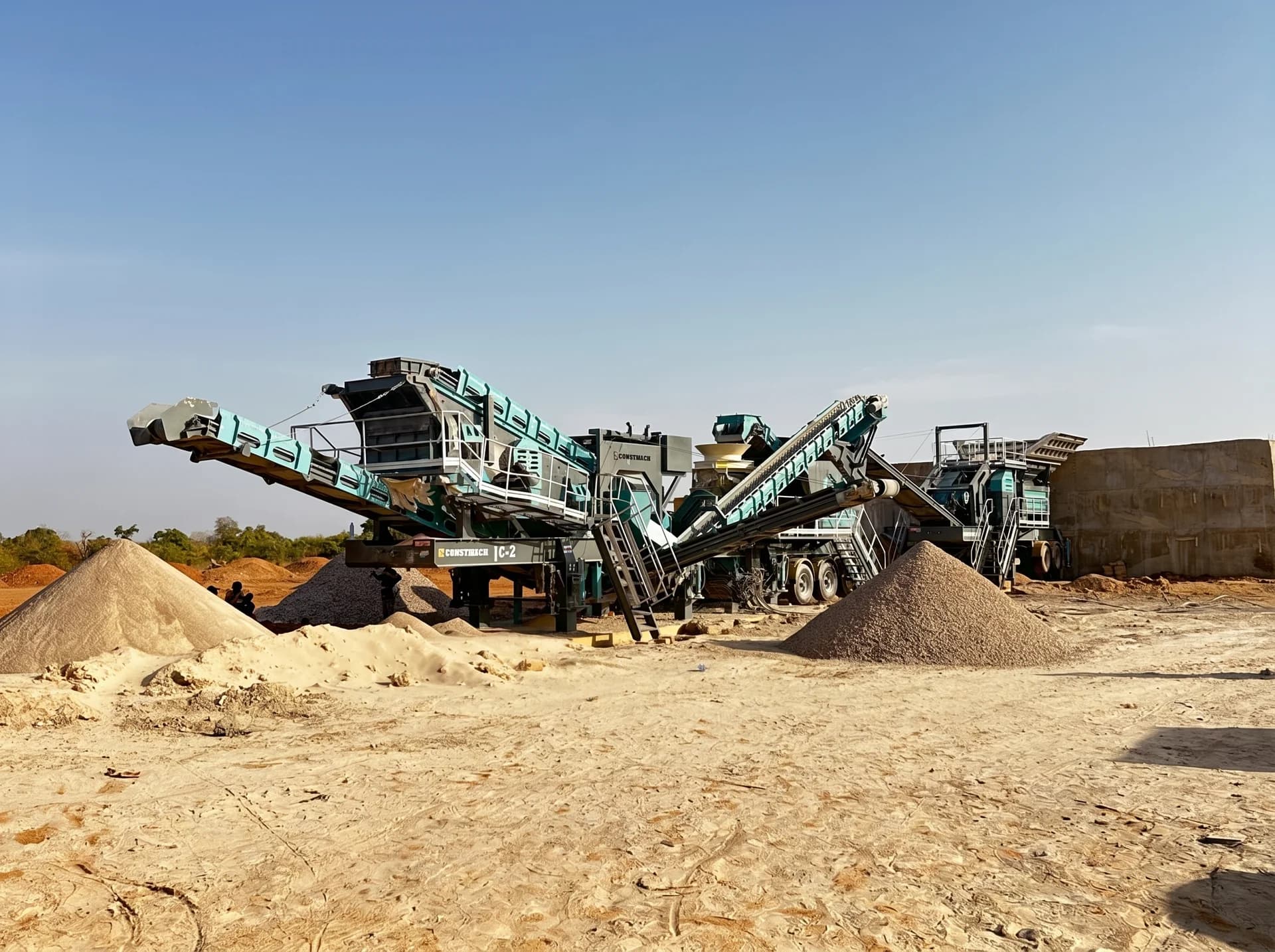 JC-2 / MOBILE CRUSHING & SCREENING PLANT — Burkina Faso kurulum referansı