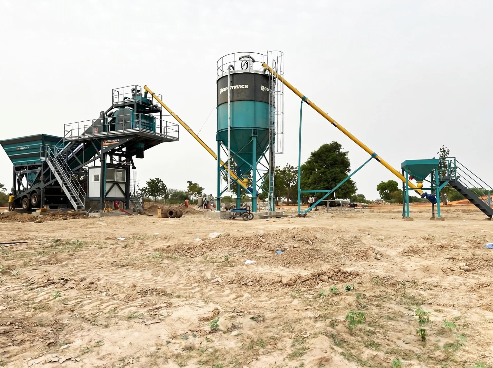 MOBILE 60 / CONCRETE BATCHING PLANT — Burkina Faso kurulum referansı