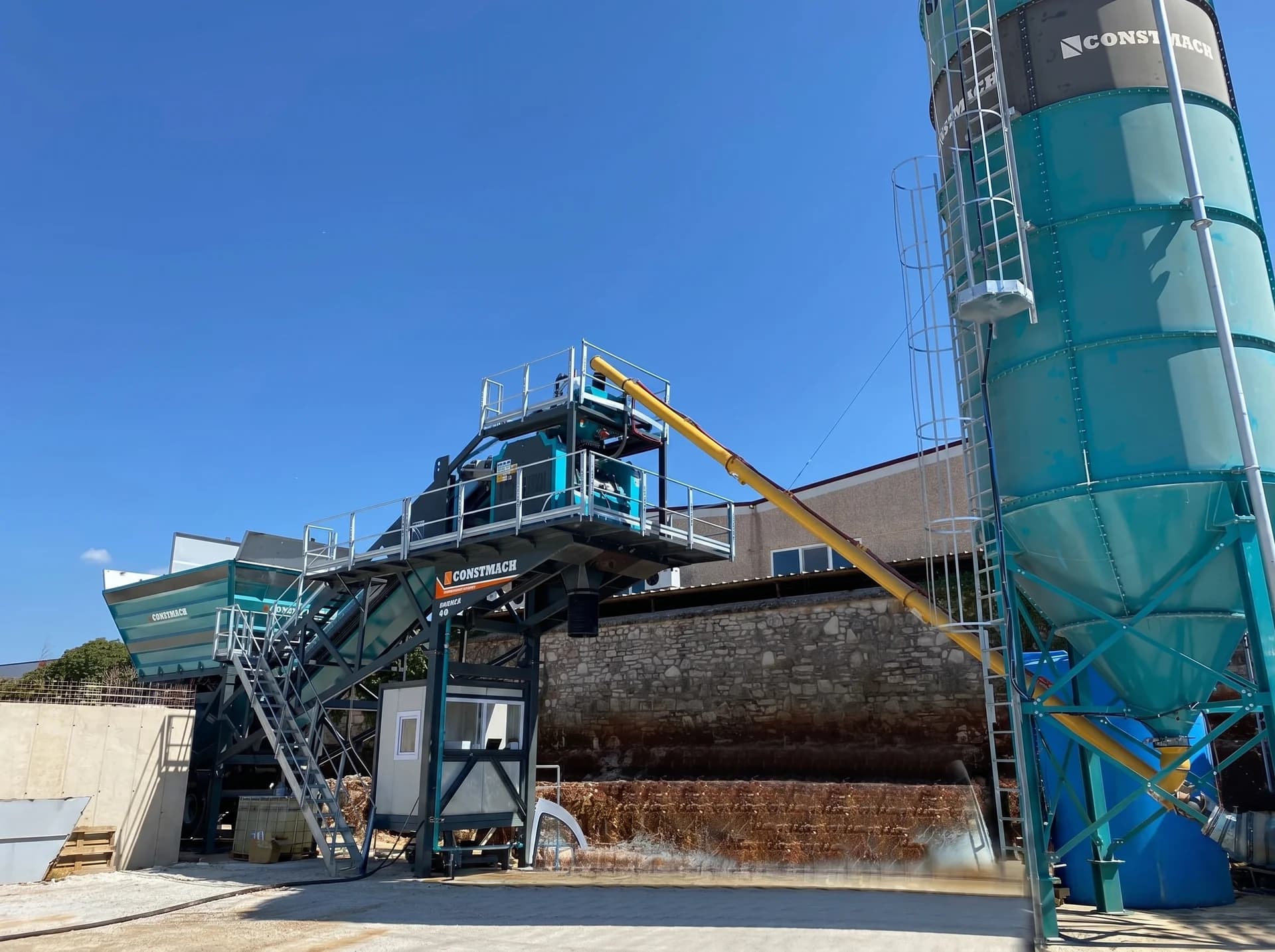 MOBILE 60 / CONCRETE BATCHING PLANT — Croatia kurulum referansı