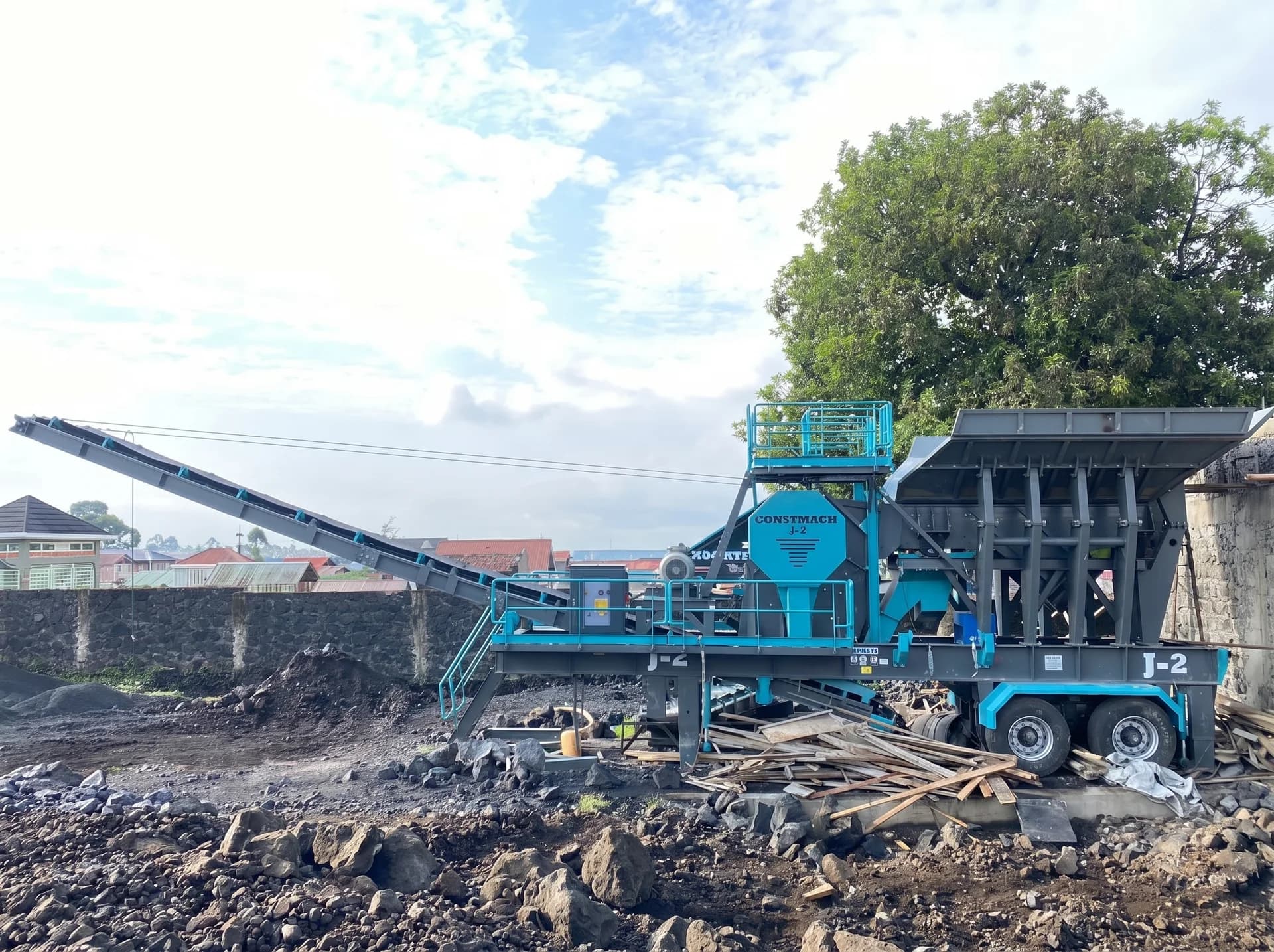 J-2 / MOBILE JAW CRUSHER — Democratic Republic of Congo kurulum referansı