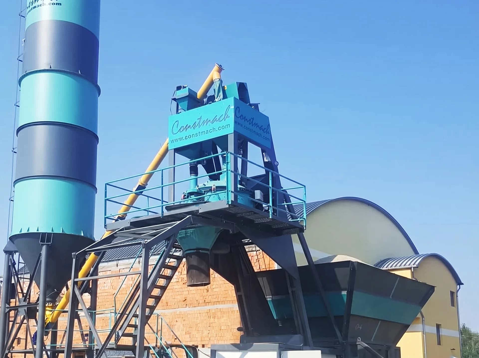 COMPACT 30 / CONCRETE BATCHING PLANT — Hungary kurulum referansı