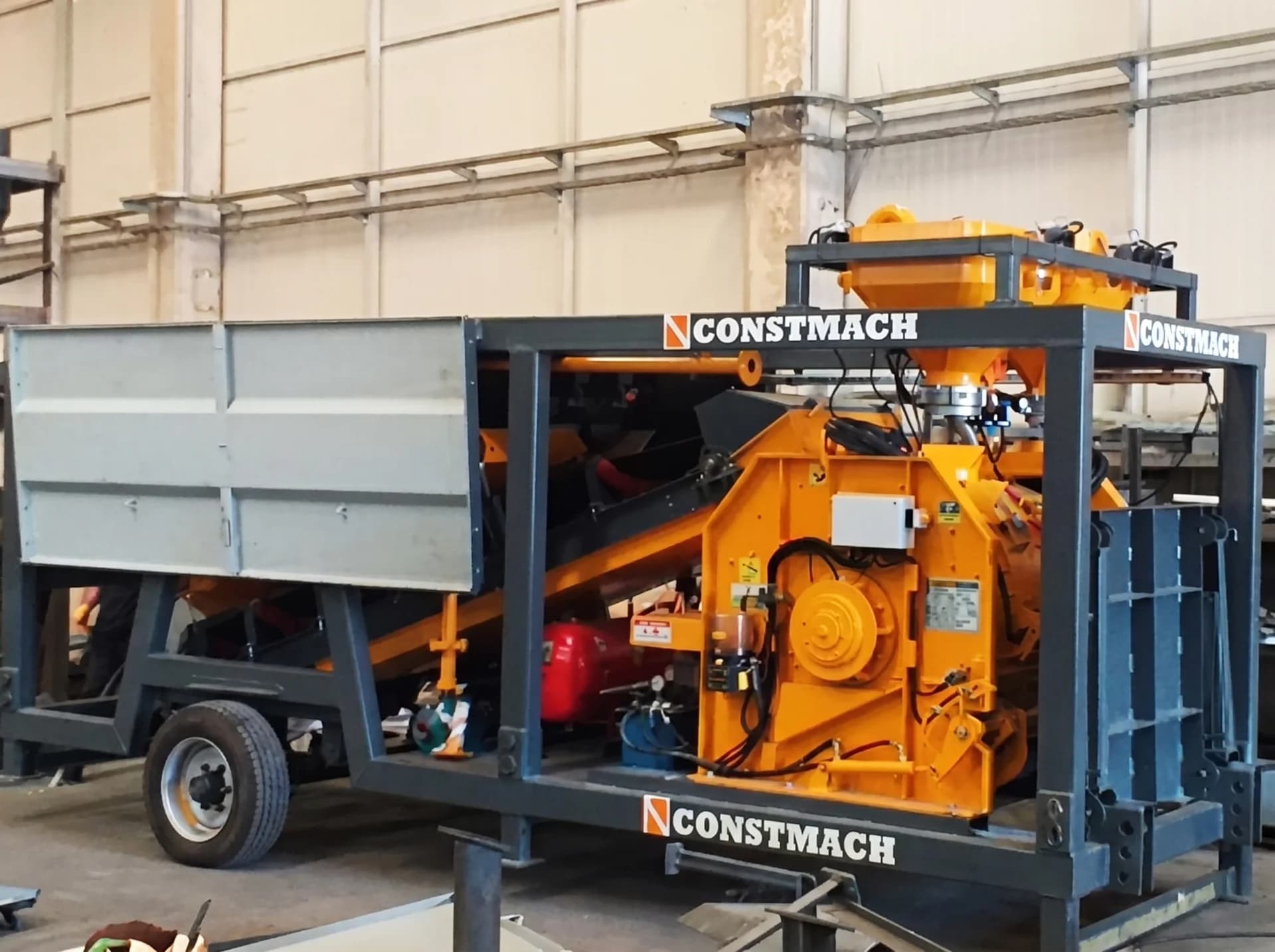 MOBICOM 30 / CONCRETE BATCHING PLANT — Morocco kurulum referansı