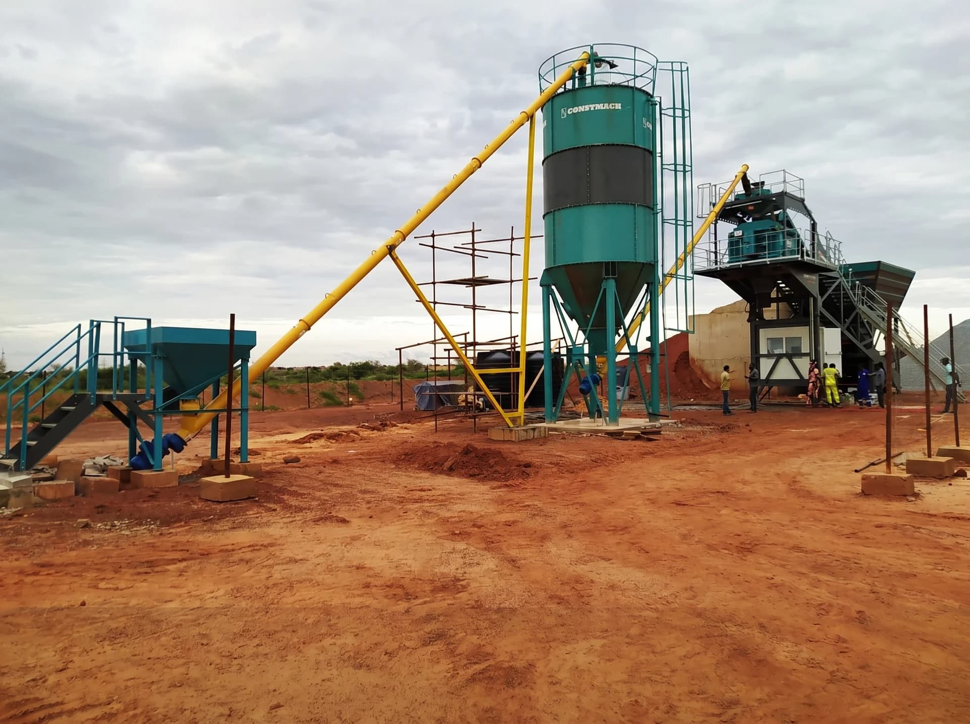 MOBILE 60 / CONCRETE BATCHING PLANT — Niger kurulum referansı
