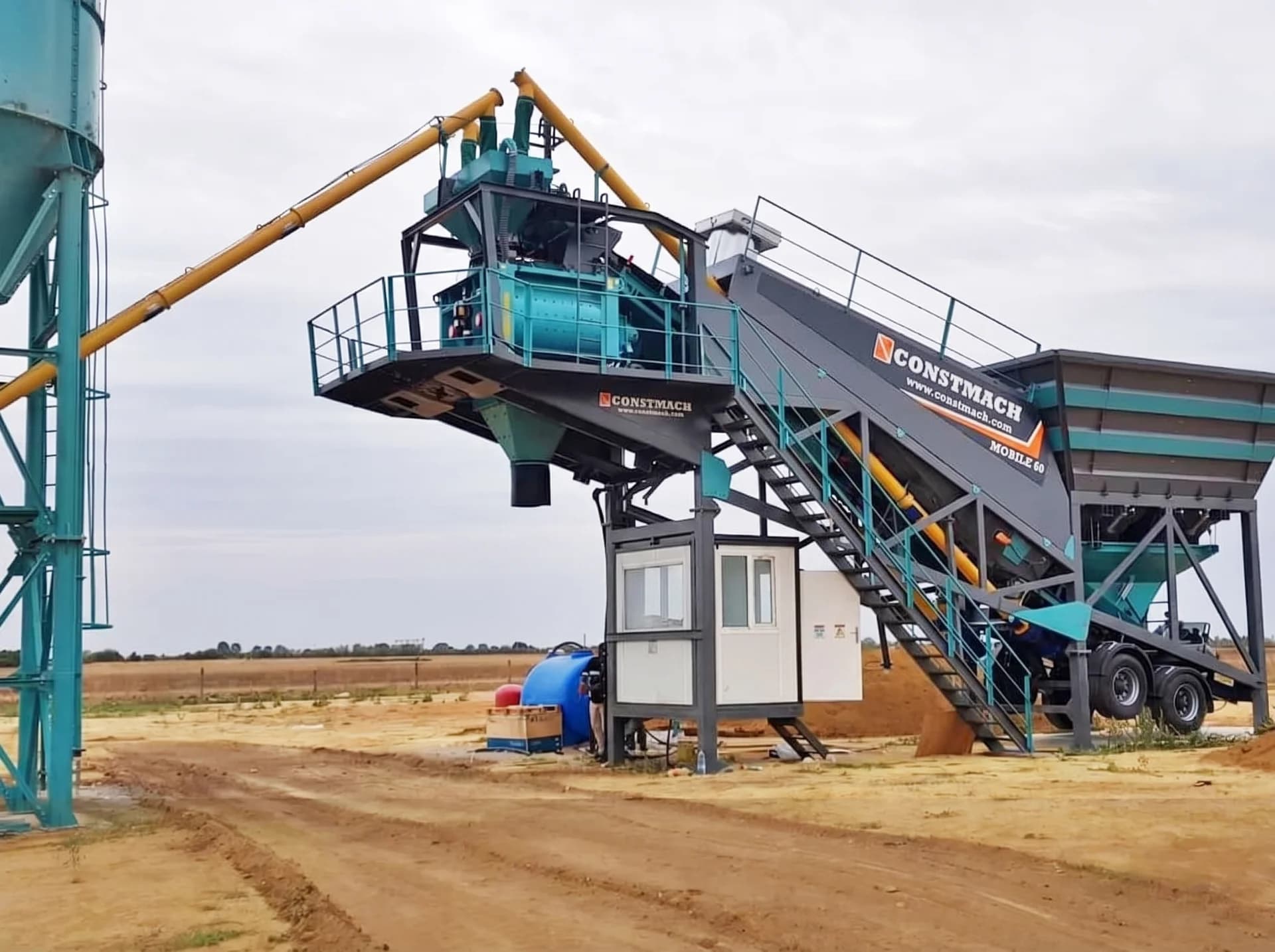 MOBILE 60 / CONCRETE BATCHING PLANT — Romania kurulum referansı