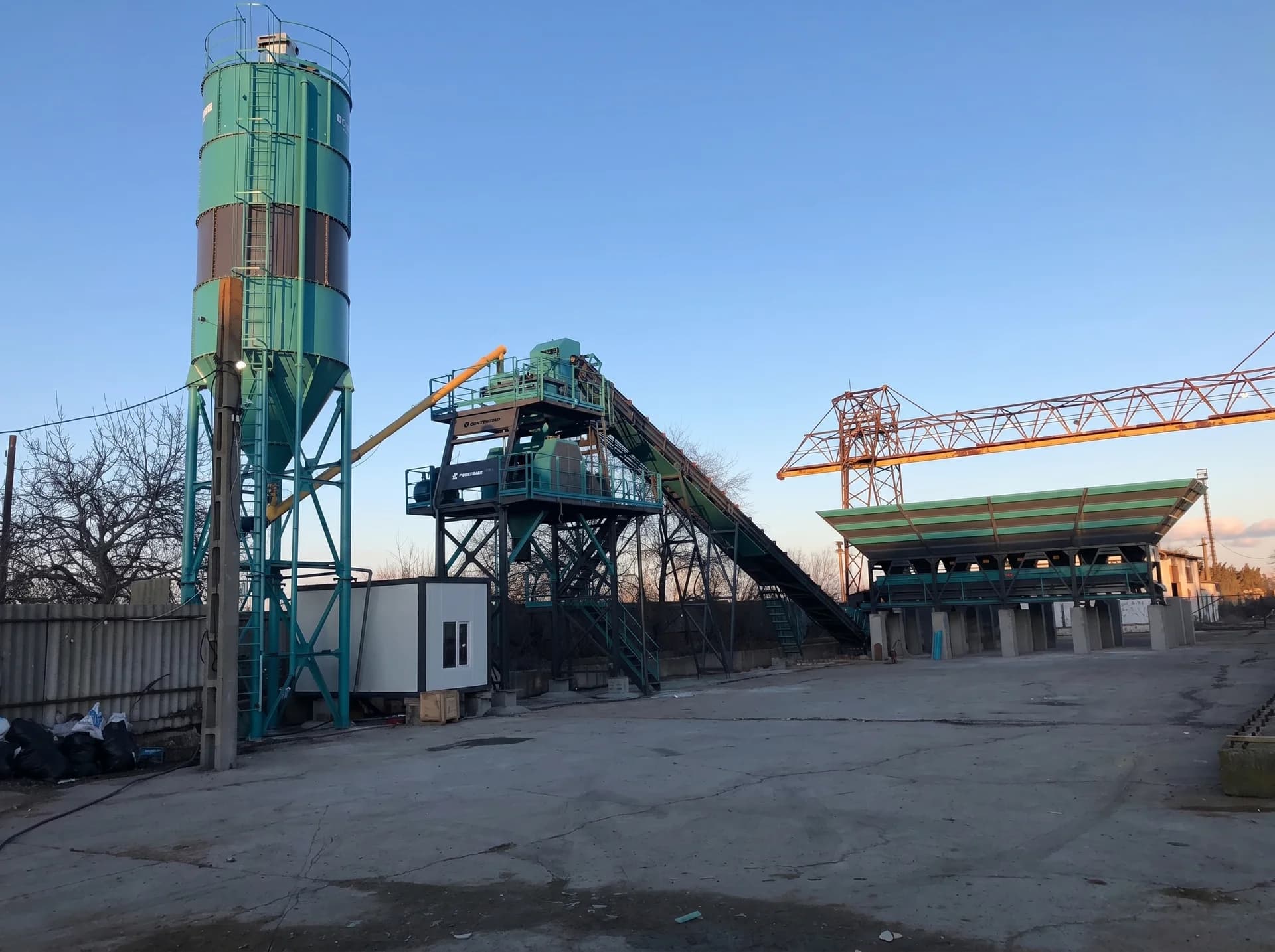 STATIONARY 60 / CONCRETE BATCHING PLANT — Romania kurulum referansı