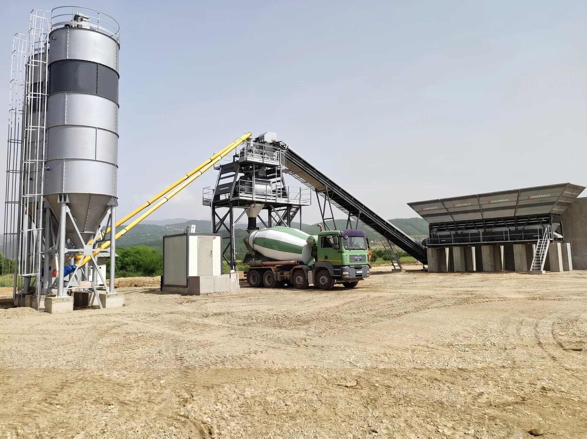 STATIONARY 100 / CONCRETE BATCHING PLANT — Serbia kurulum referansı