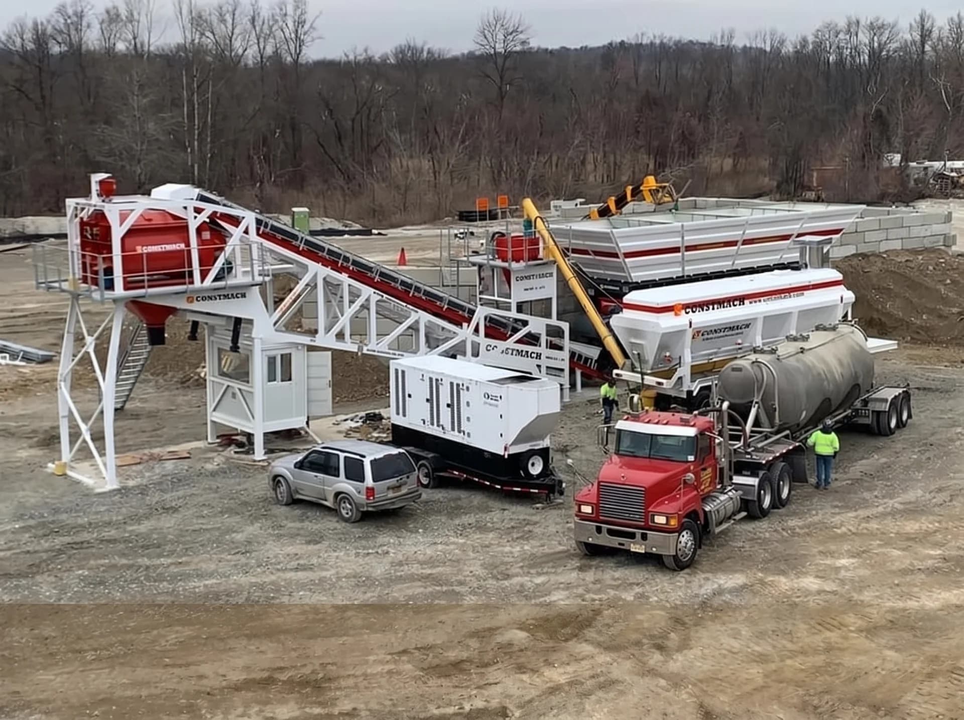 MOBILE 120 / CONCRETE BATCHING PLANT — United States of America kurulum referansı