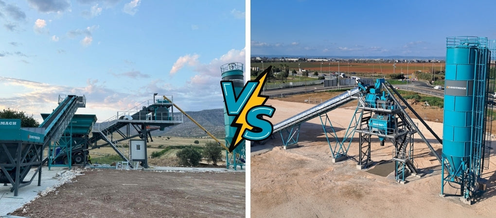Mobile or Stationary Concrete Plant? How to Make the Right Choice