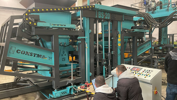 BS-20 Concrete Block Making Machine