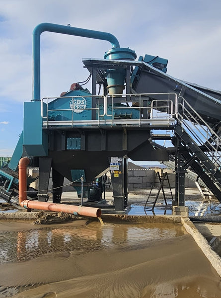 CDS-1225 Dewatering Screen and Hydrocyclone 60-80 T/H