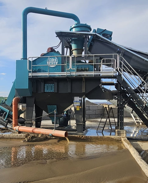 CDS-1635 Dewatering Screen and Hydrocyclone 100-150 T/H