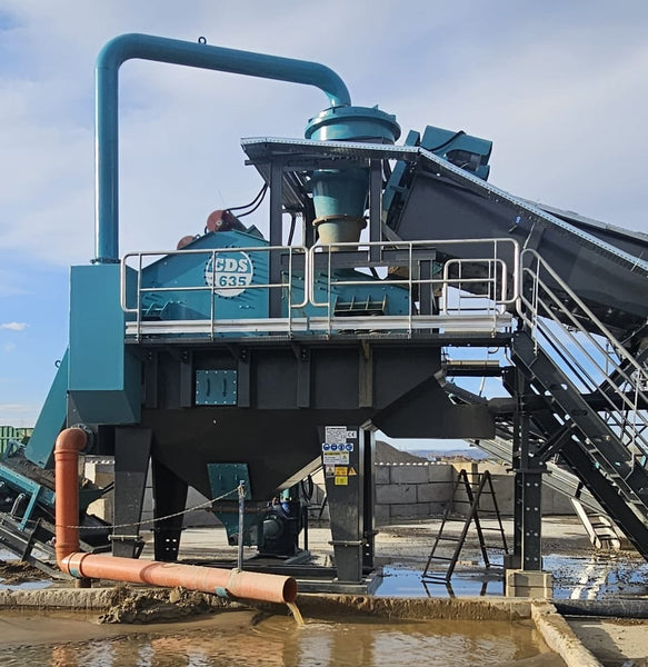 CDS-2040 Dewatering Screen and Hydrocyclone 150-200T/H