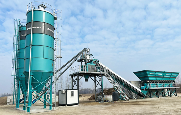 Compact 60 with Belt | Compact Concrete Batching Plant