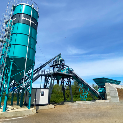 Compact 60 con Nastro Trasportatore | Impianto di Betonaggio Compatto - Image 4