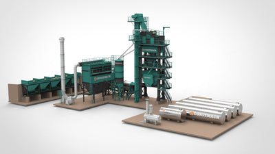 CSAP-240 Sabit Asfalt Tesisi 240 T/S - 1