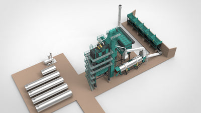 CSAP-240 Sabit Asfalt Tesisi 240 T/S - 8