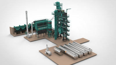 CSAP-240 Sabit Asfalt Tesisi 240 T/S - 9