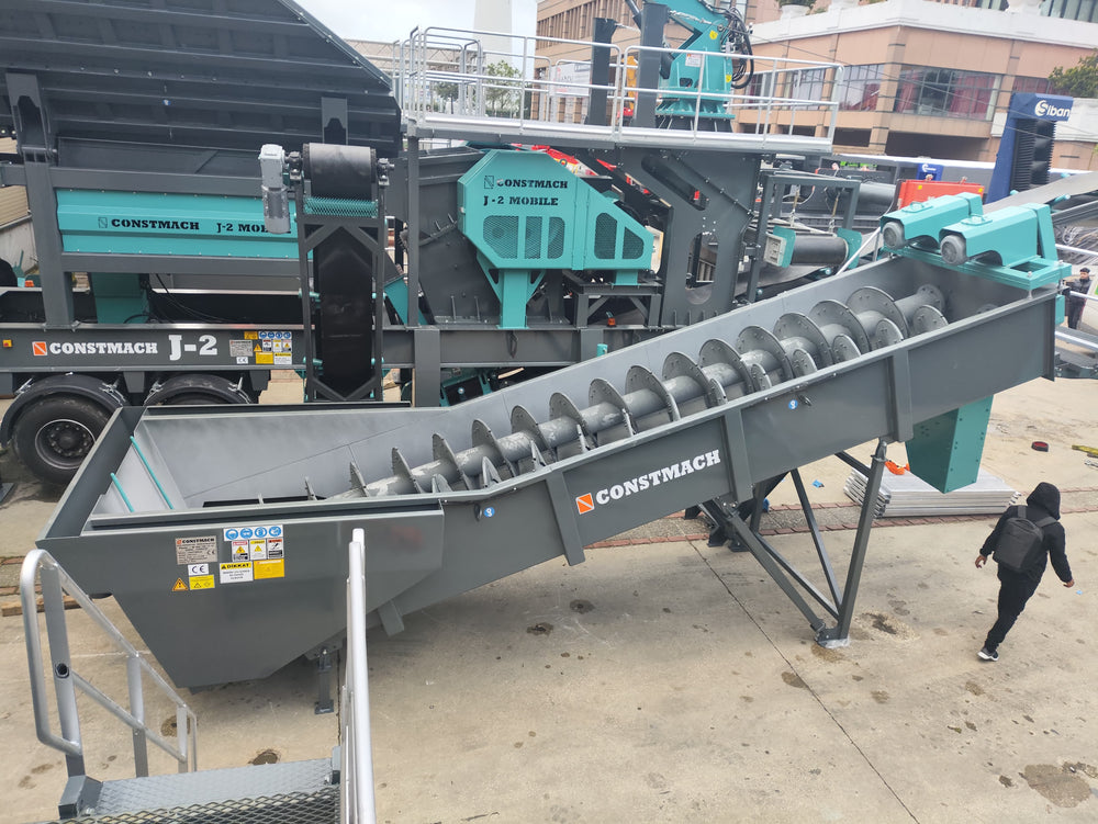 CSW-75 Screw Sand Washer ( Spiral Sand Washing ) 45-80 m3/h
