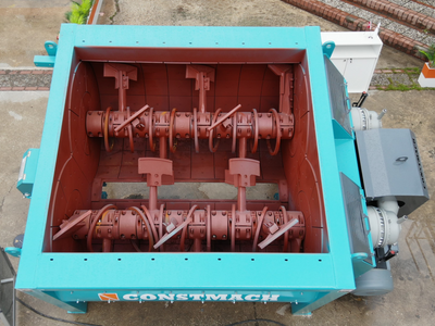 CTS-3 Çift Şaftlı Beton Mikseri - 1