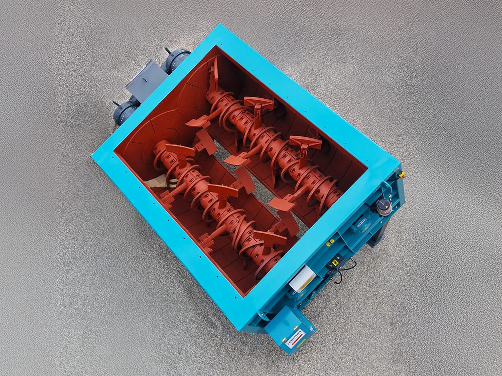 CTS-4 Twin Shaft Concrete Mixer