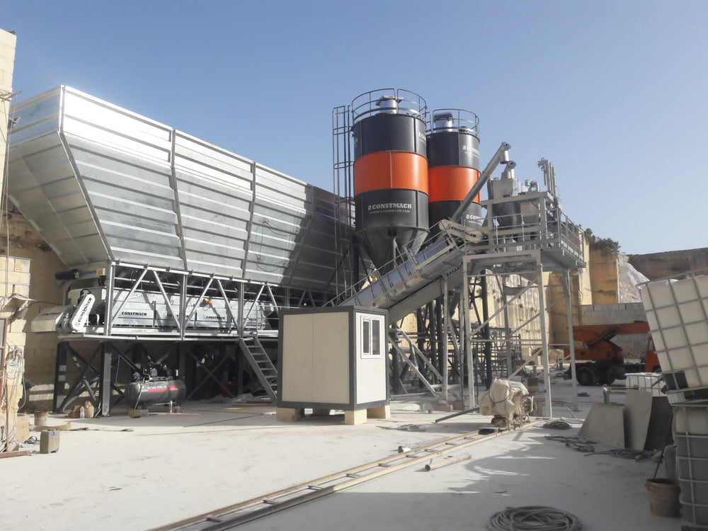 Drymix 100 | Dry Type Concrete Plant