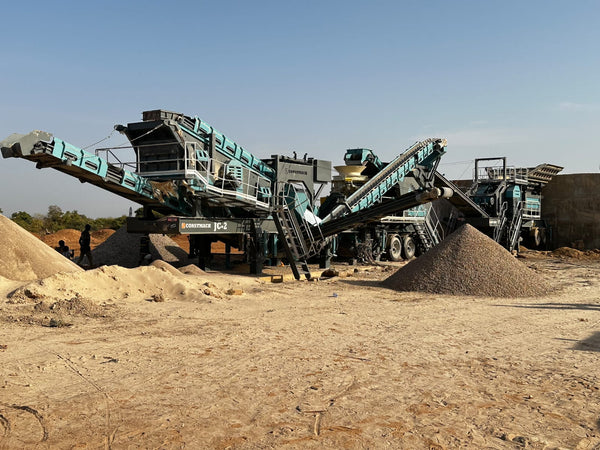 JC-1 Mobile Jaw Crusher Plant 60-80 TPH