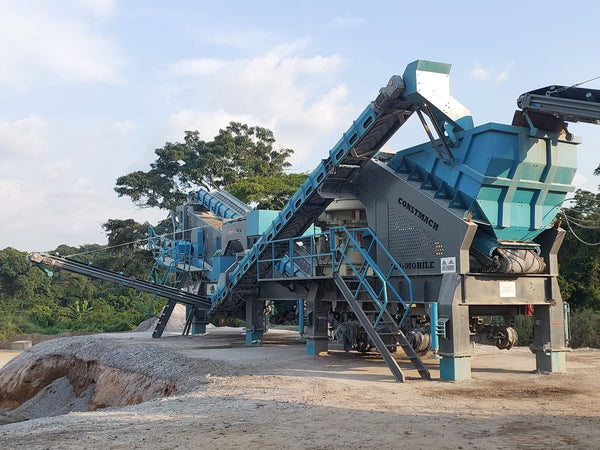 JC-3 Mobile Jaw Crusher Plant 250-300 TPH