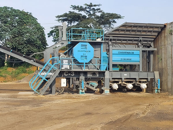 JC-3 Mobile Jaw Crusher Plant 250-300 TPH