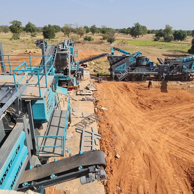 JCV-1 Mobil Çeneli, Konik ve Dikey Şaftlı Darbeli Kırma Tesisi - Image 2