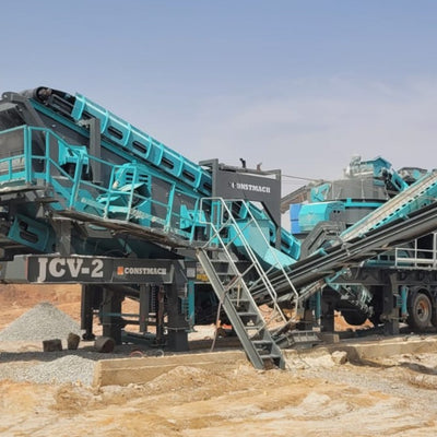 JCV-2 Mobil Çeneli, Konik ve Dikey Şaftlı Darbeli Kırma Tesisi - Image 2