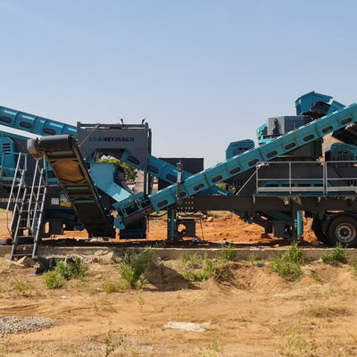 JCV-2 Mobil Çeneli, Konik ve Dikey Şaftlı Darbeli Kırma Tesisi - Image 1