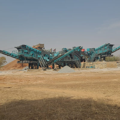 JCV-2 Mobil Çeneli, Konik ve Dikey Şaftlı Darbeli Kırma Tesisi - Image 4