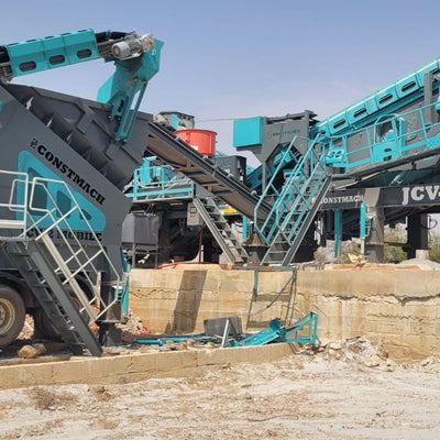 JCV-2 Mobil Çeneli, Konik ve Dikey Şaftlı Darbeli Kırma Tesisi - Image 6