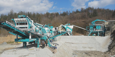 JCV-3 Mobil Çeneli, Konik ve Dikey Şaftlı Darbeli Kırma Tesisi - 1