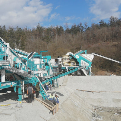 JCV-3 Mobil Çeneli, Konik ve Dikey Şaftlı Darbeli Kırma Tesisi - Image 1