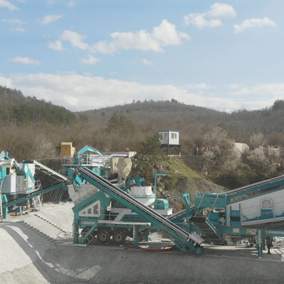 JCV-3 Mobil Çeneli, Konik ve Dikey Şaftlı Darbeli Kırma Tesisi - Image 2