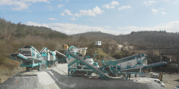 JCV-3 Mobile Jaw, Cone and Vertical Shaft Impact Crusher Plant