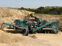 JS-2 Mobile Jaw and Secondary Impact Crushing Plant 120-150 TPH