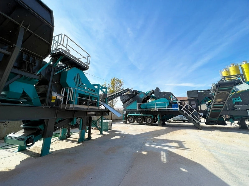 JS-2 Mobil Çeneli ve İkincil Darbeli Kırma Tesisi 120-150 TPH