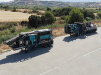 JS-2 Mobile Jaw and Secondary Impact Crushing Plant 120-150 TPH