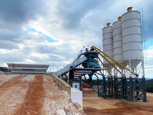 Mobile 100 | Mobile Concrete Batching Plant