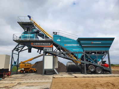Mobile 100 | Mobile Concrete Batching Plant - 1