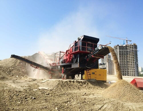 PI-1 Mobile Limestone Crusher Plant 150-200 TPH