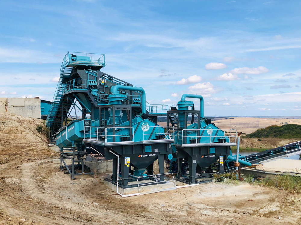 Stationary Screening & Washing Plant