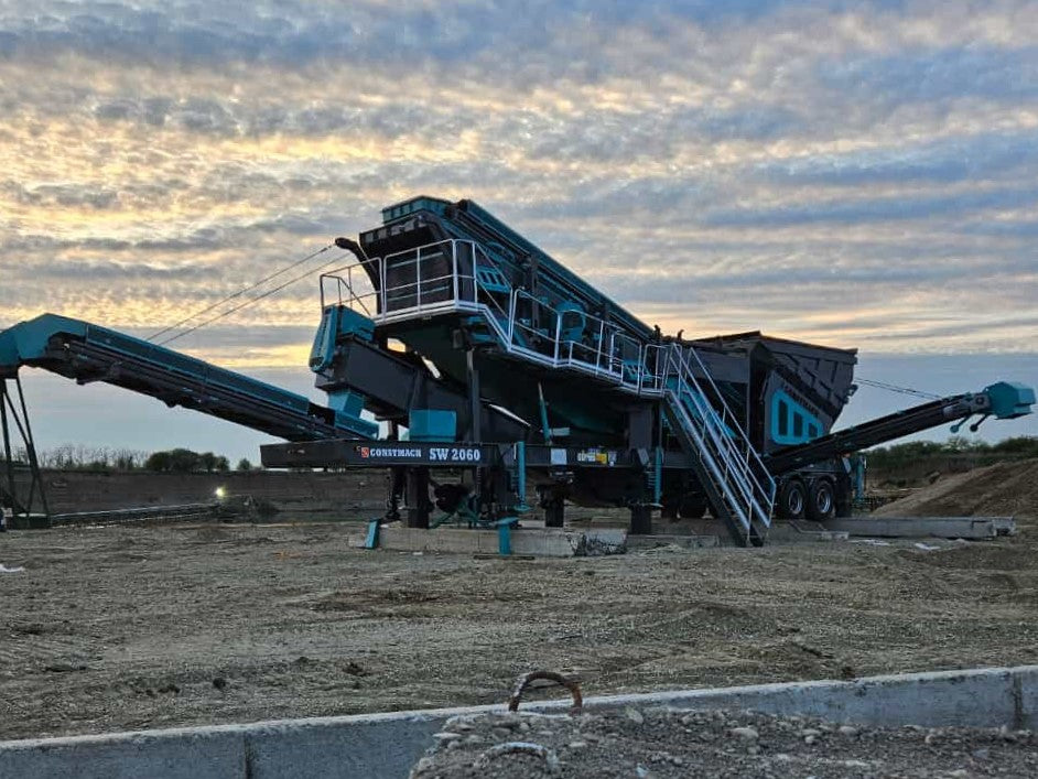 SW-2060 Mobile Sand Screening and Washing Plant 200 T/H