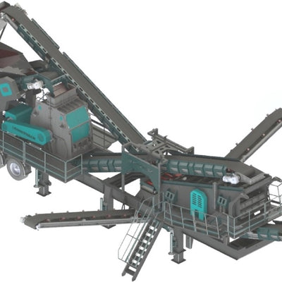 T-100 Mobil Tersiyer Darbeli Kırma Tesisi 80-135 TPH - Image 6