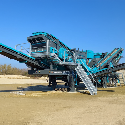 V-70 Mobil Dikey Şaftlı Darbeli Kırma Tesisi 60-80 TPH - Image 1