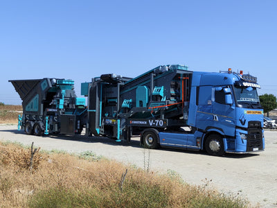 V-70 Mobil Dikey Şaftlı Darbeli Kırma Tesisi 60-80 TPH - 5