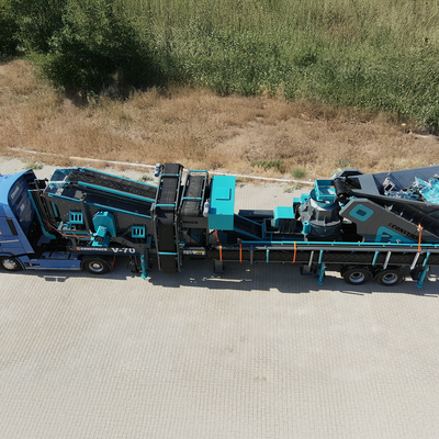 V-70 Mobil Dikey Şaftlı Darbeli Kırma Tesisi 60-80 TPH - Image 7